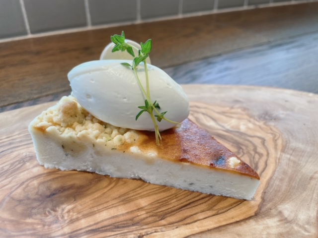 ブルーチーズケーキ